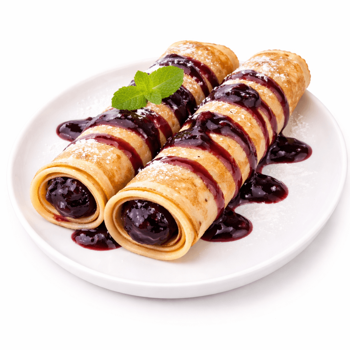 Clătite cu Gem de Afine